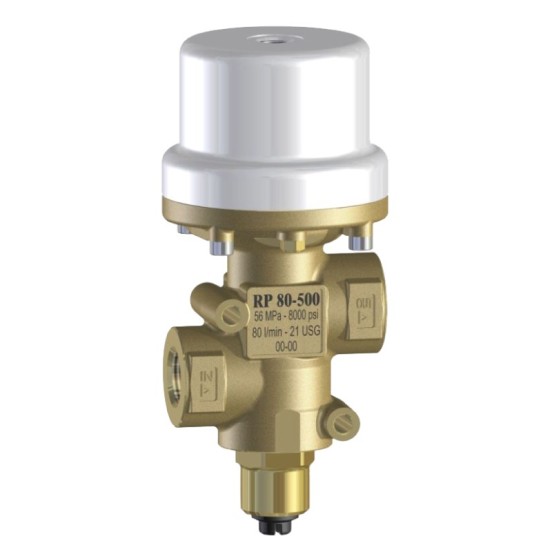 GRIFO NEUMATICO RP80/500 1/2" 80LTS/MIN 500BAR